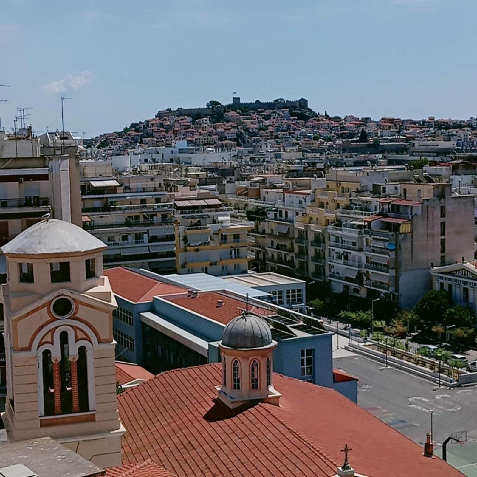 Kavala Penthouse Apartment ภายนอก รูปภาพ
